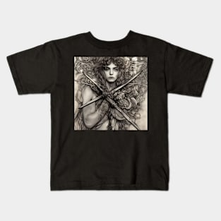 Page of Wands Kids T-Shirt